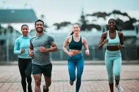 Achieving the Perfect Tone: How Often Should You Exercise for Results? 3 image of man and 3 women doing cardio exercise Oxted to help tone and remove fat from the body.